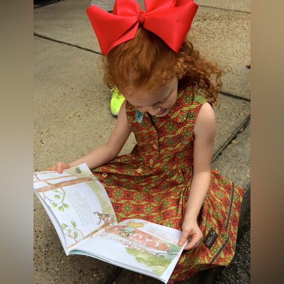 Matilda Jane Laverne Dress Girls Serendipity Size 4 - Picture 2 of 9